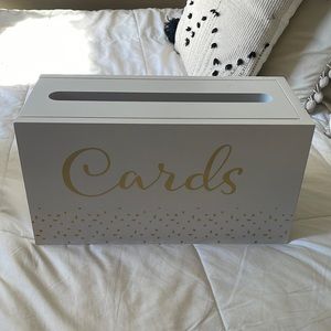 Wedding cards box